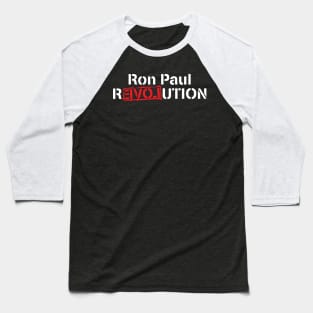 Ron Paul Revolution Baseball T-Shirt